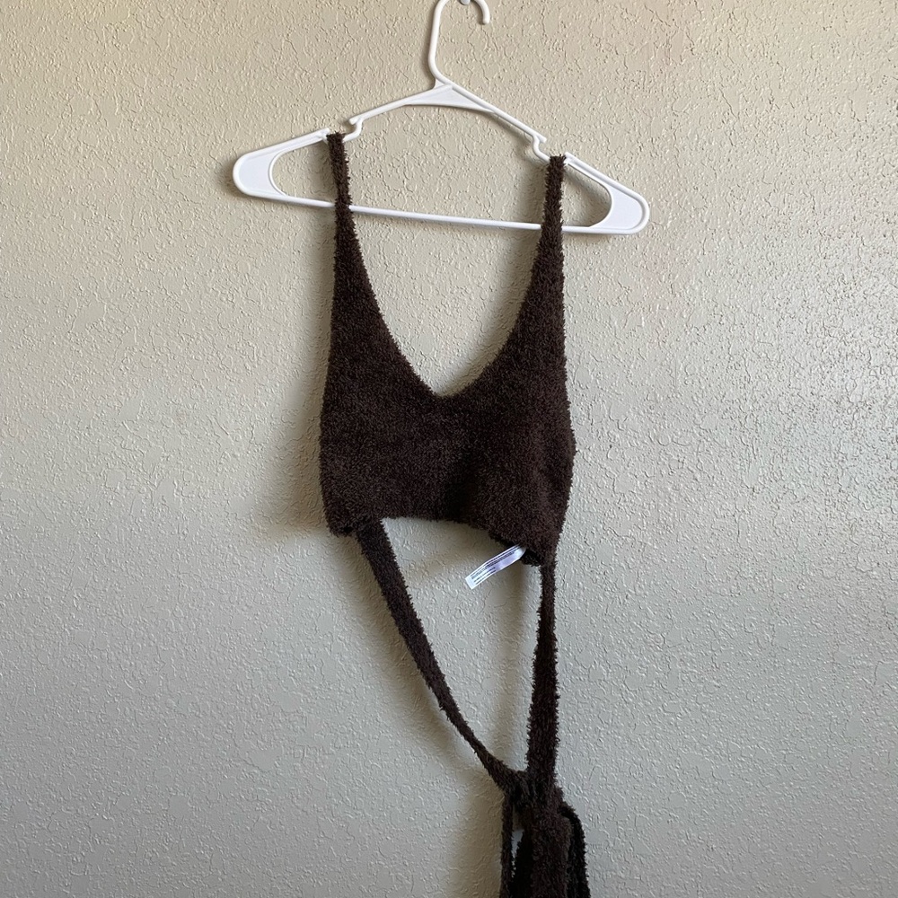 Out from under urban fuzzy tank top